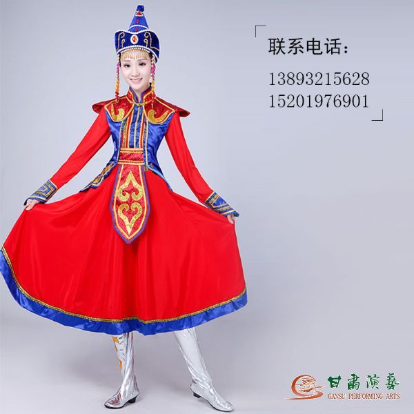 女士藏族舞台服装